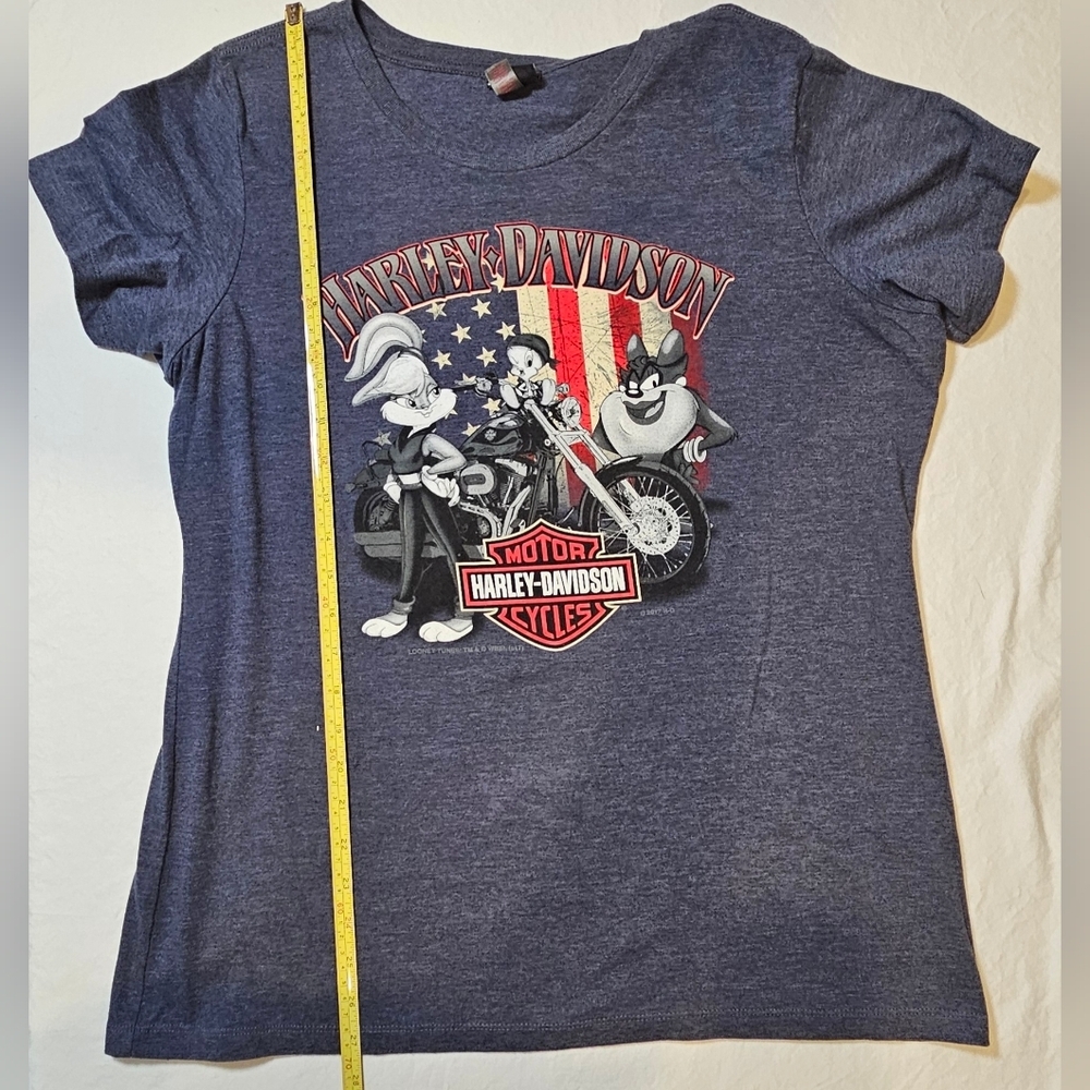 Harley Davidson Luney Tunes T-shirt - Picture 5 of 5